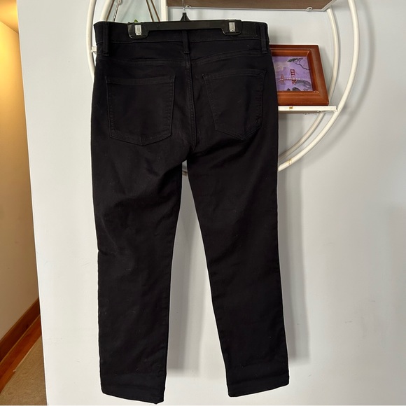 Express Women's Skyscaper Mid Rise Stretch 6S Black Denim Jeans - Picture 2 of 7